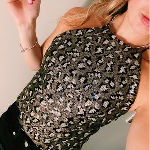 Cheetah Topshop Bodysuit